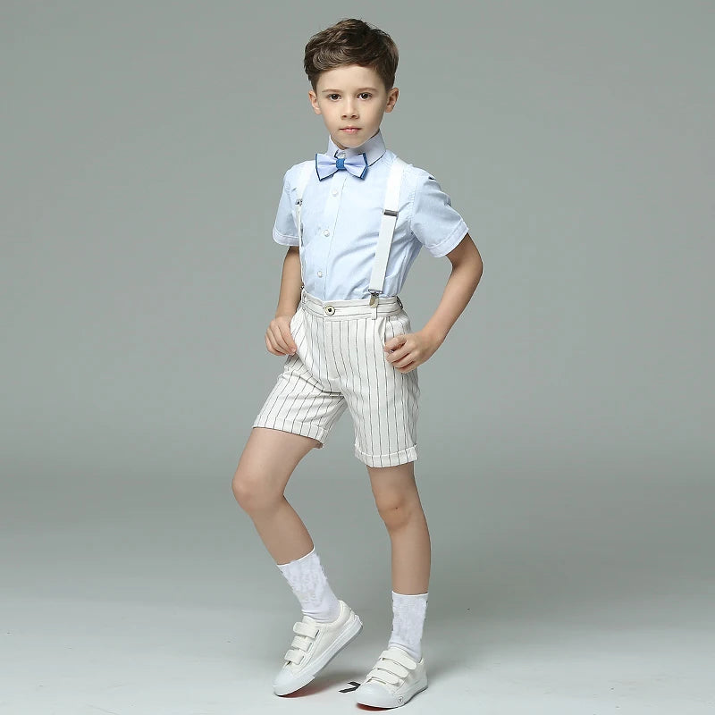Formal suit for boys, for weddings, white party blazer, trousers, christening outfit, children's suit, prom tuxedo set for men and teenagers