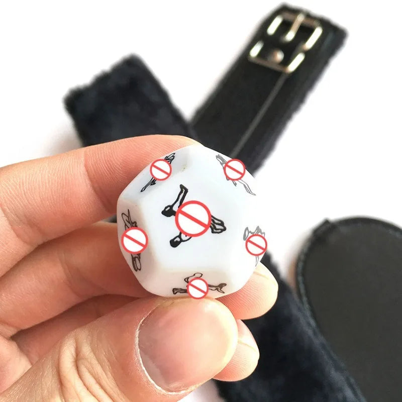 Sex toys for couples, 12 sides, fun sex dice, adult game, erotic love, sexy pose, foreplay, lovers, humor game, romantic party toy