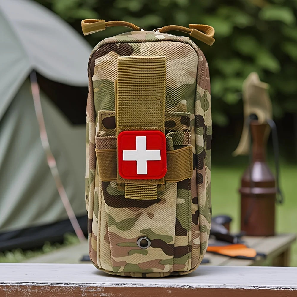 Trousse de premiers secours professionnelle, garrot de sauvetage médical, pochette EDC, outil de survie Molle pour Camping en plein air randonnée d'urgence