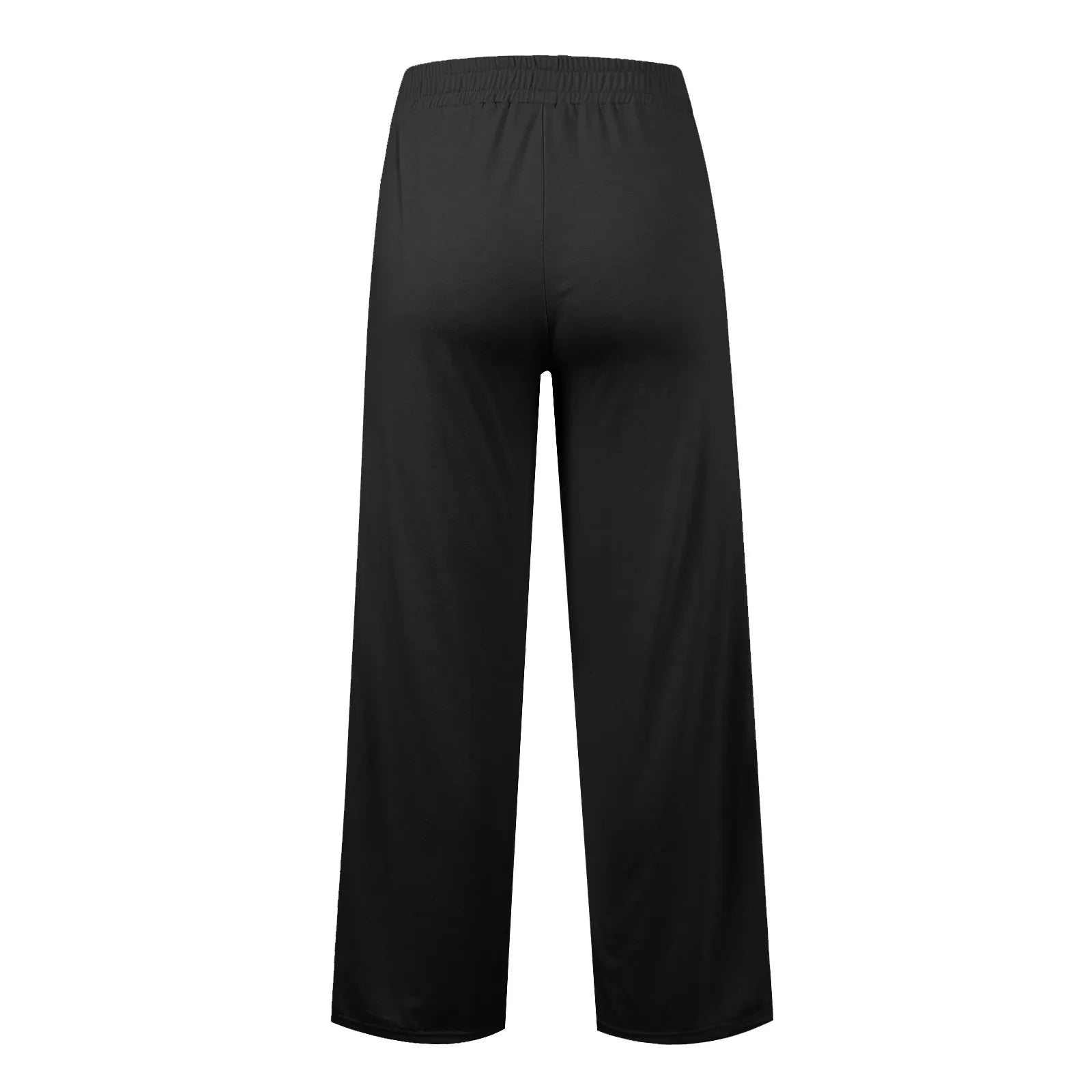 Pantalon de survêtement en polaire pour femmes, Streetwear, taille haute, ample, décontracté, droit, Sport, jambes larges, Baggy, jogging