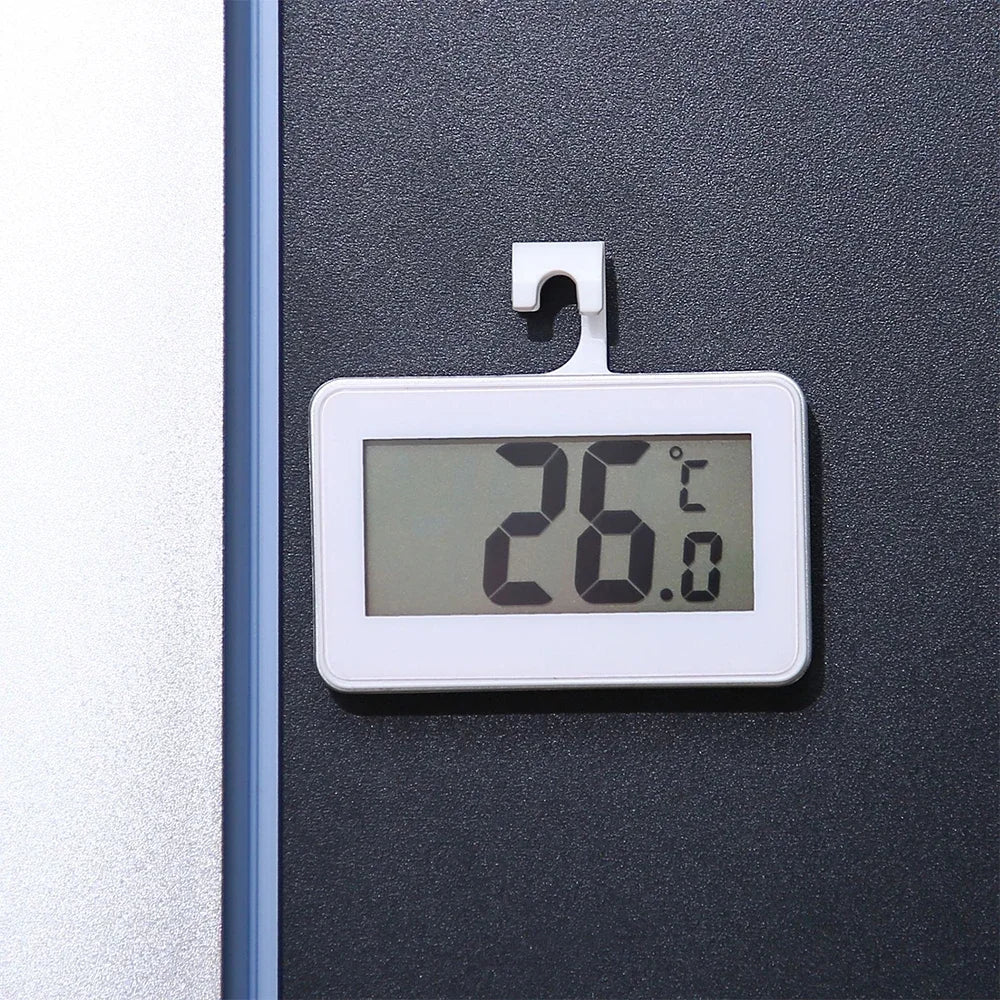 Thermomètre électronique ménage numérique compteur de température réfrigérateur tenture murale thermomètre congélateur givre alarme thermomètre