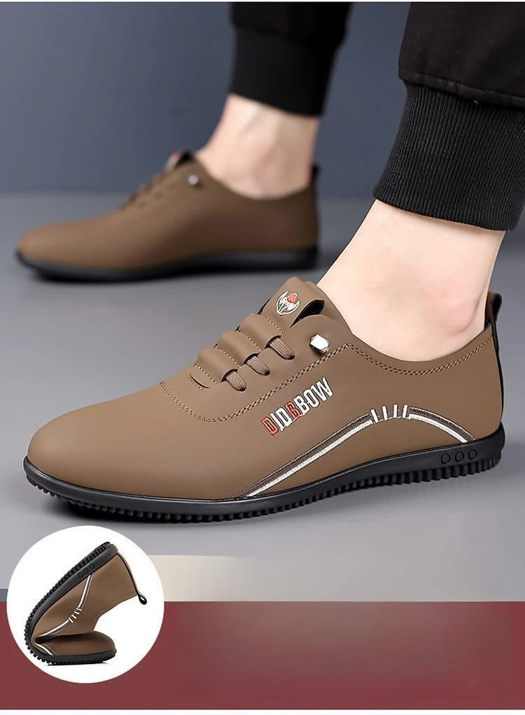 Chaussures en cuir pour hommes mode semelle souple hommes mocassins confortables chaussures de marche légères chaussures plates pour homme mocassins Zapatillas Hombre