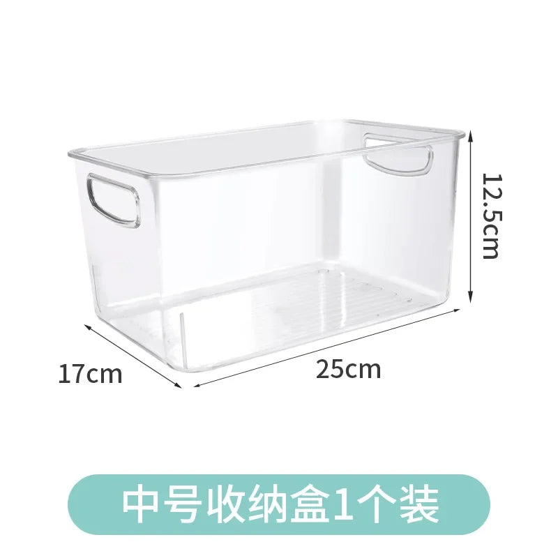 Boîte de rangement pour réfrigérateur, organisateur de réfrigérateur, boîtes de rangement de cuisine, canettes de Soda, panier, conteneurs de rangement, organisateur de garde-manger