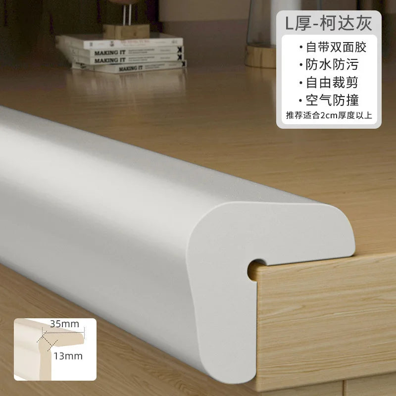 Corner Edge Protection Bumper, Baby Safety Corner Protector, Children's Furniture Corner Strip, Anti-Collision Foam Protection