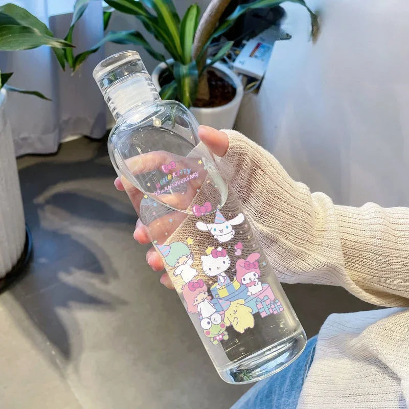 Hello Kitty bouteille d'eau haute capacité bouteille de Sport de mode bouteilles de voyage portables Fitness en plein air Sport bouteille de boisson enfant