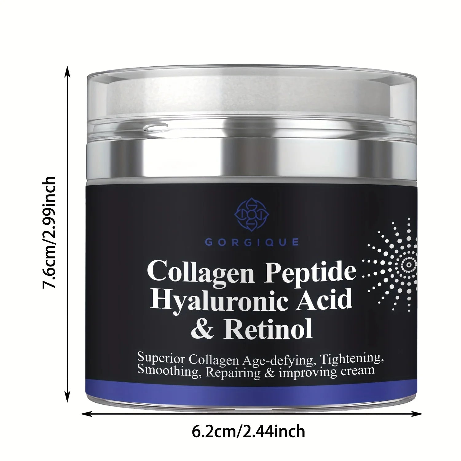 Crème peptidique au collagène, Anti-rides, acide hyaluronique et rétinol, raffermissante et raffermissante, soins pour la peau, hydratant pour le visage