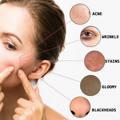 Sérum pour le visage, rétrécissement des pores, extrait de racine de réglisse, huile essentielle, Anti-acné, contrôle de l'huile des rides, points noirs, liquide, soin du visage