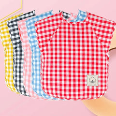 Bavoir mangeant pour bébé, tablier imperméable sans manches, salopette alimentaire, peinture en argile faite à la main, vêtements de travail pour filles et garçons, tissus à roter