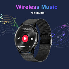 Montre intelligente, appel/cadran sans fil, mode multi-sport, alertes, pour hommes et femmes, papier peint personnalisé, iPhone/andriod
