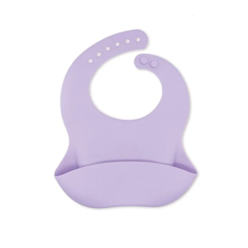 Bavoirs imperméables pour bébé, mignon dessin animé imprimé d'animaux, bavoir pour enfants, fille et garçon, bavoir réglable en Silicone souple, articles d'alimentation pour bébé