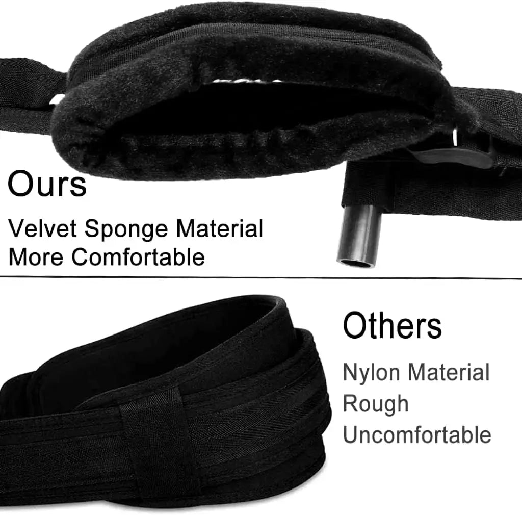 Door swing, sex toys for couples, BDSM play, adjustable straps, open leg spreader for women, adult sex game products