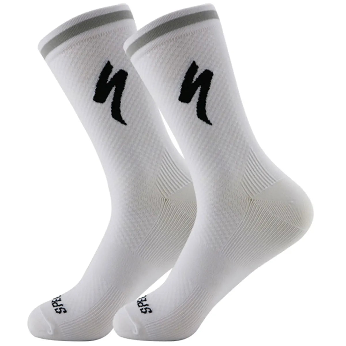 1 paire de chaussettes de sport antidérapantes, respirantes et absorbant la sueur, pour fitness, course à pied, basket-ball, football