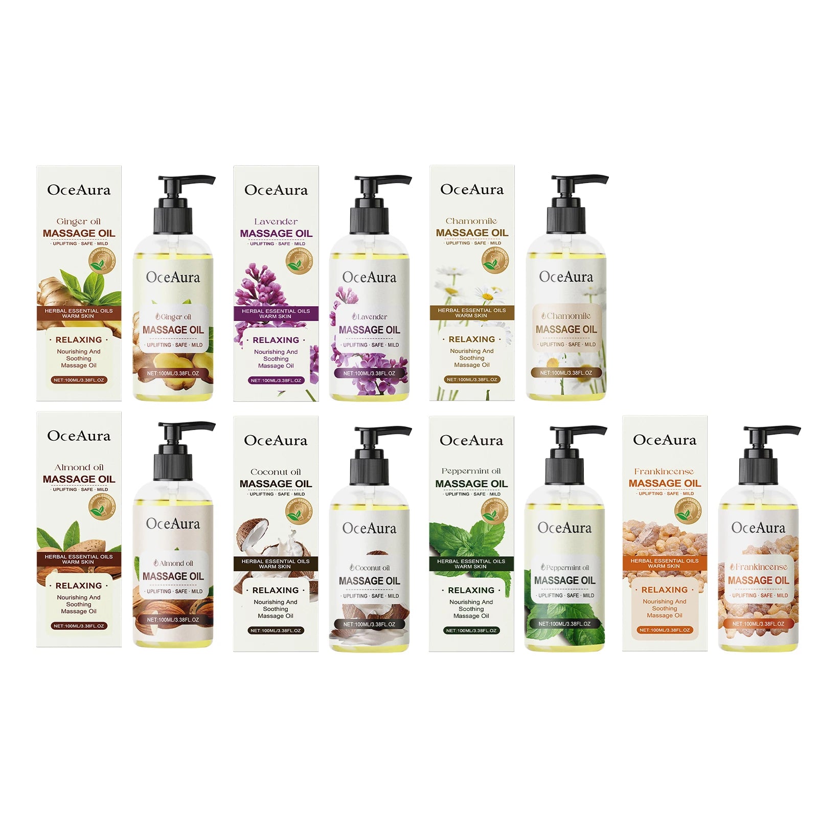 Huile AMP hydratante pour la peau lisse et nourrissante en profondeur, améliore l'humeur sèche et rugueuse, huile Linge relaxante, huile essentielle d'encens de Comuna pour le massage