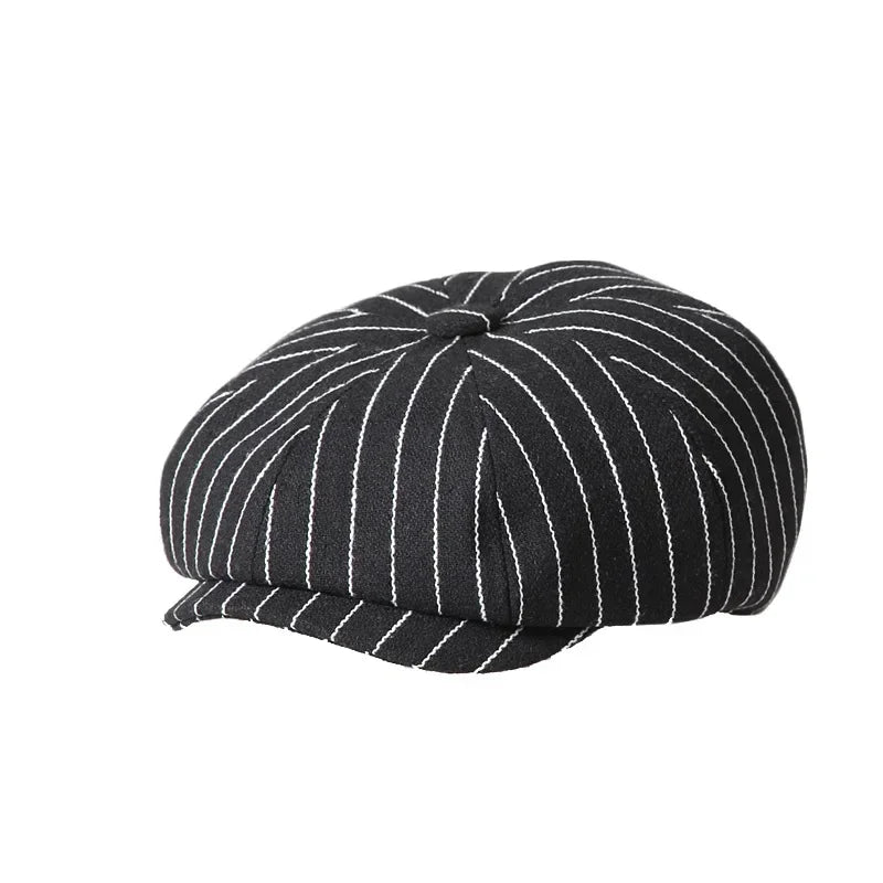 Casquette béret Vintage pour enfants, joli et élégant, chapeau de journal Ca rétro et Tweed pour enfants