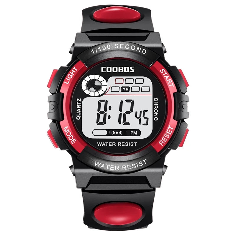 Sport enfants montres mode LED montres numériques pour enfants bracelet en Silicone étanche lumineux filles garçons horloge cadeau reloj niNo