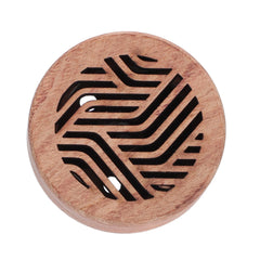Diffuseur d'arôme huile essentielle diffuseur de voiture en bois sculpté diffuseur d'aromathérapie Clip de ventilation de voiture désodorisant de voiture rituels parfum