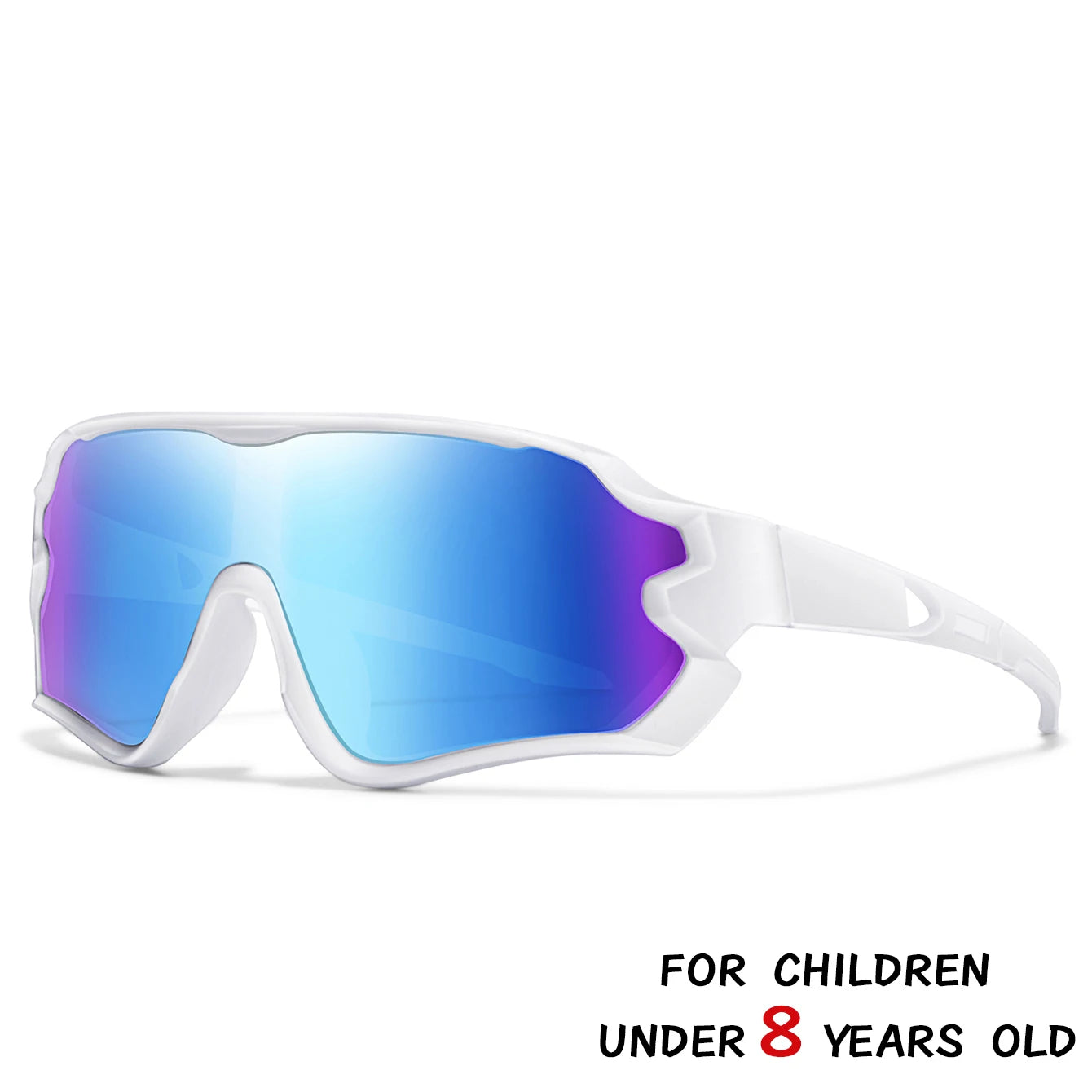 Enfants Sports de plein air 3-8 ans garçons et filles équitation enfants cyclisme lunettes de soleil UV400 Camping lunettes pêche vélo lunettes