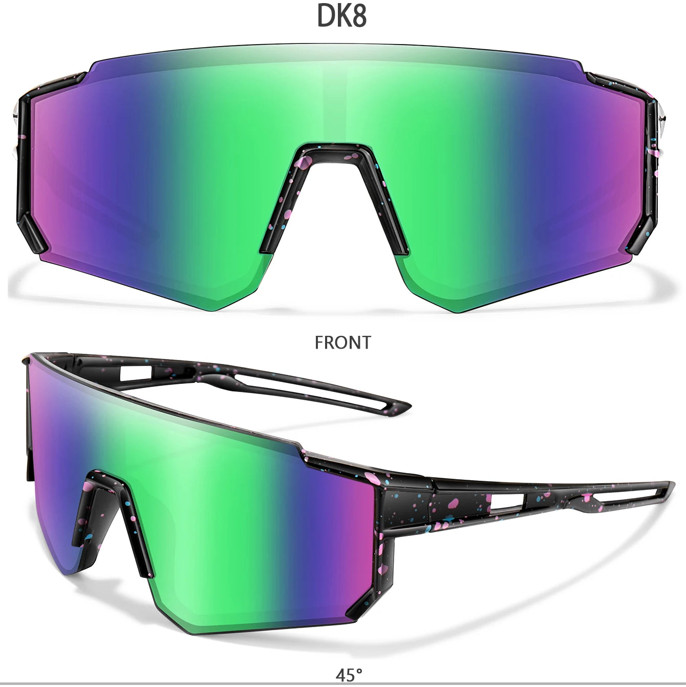 Âge 9-15 jeunes lunettes de cyclisme adolescents lunettes de soleil vtt vélo vélo lunettes de baseball enfants sports de plein air garçons filles UV400