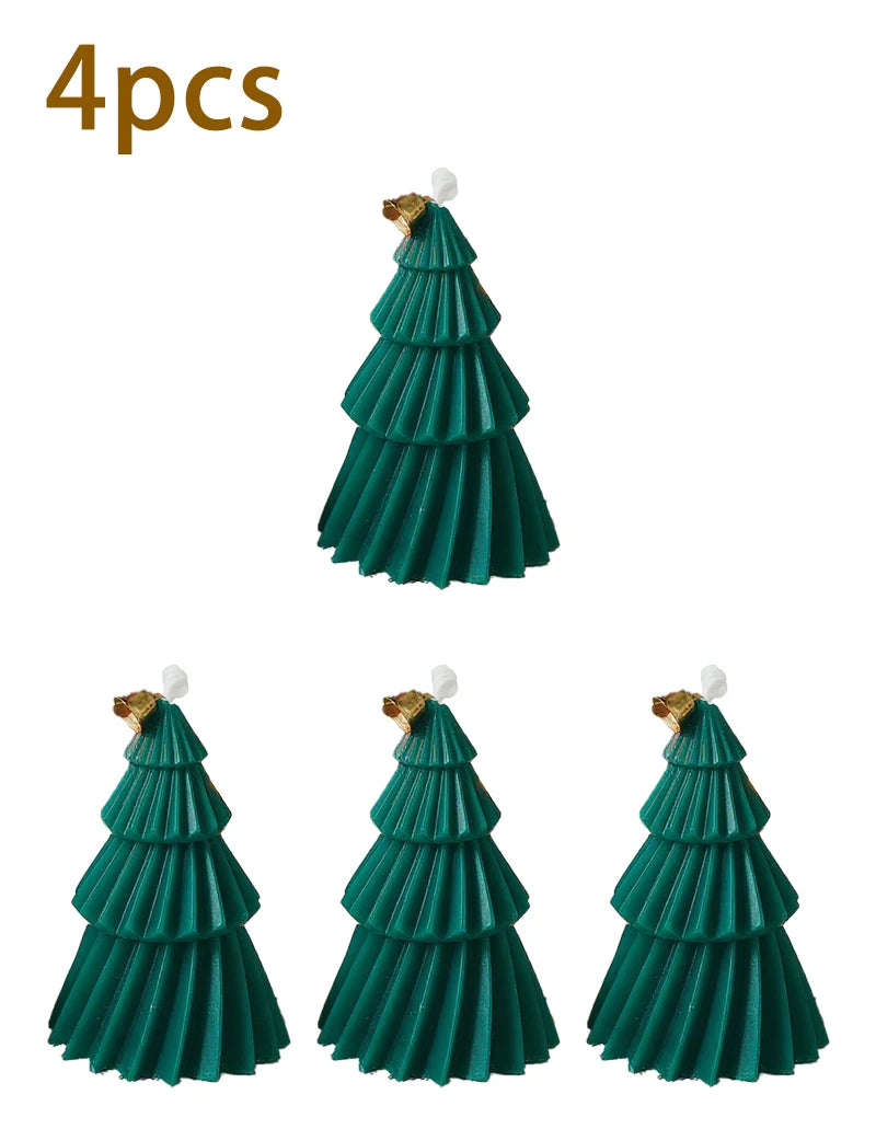 Bougies parfumées pour arbre de Noël fabriquées à la main |   Ornement festif créatif et cadeau parfait pour les amateurs de Noël |   Décor parfumé de qualité supérieure
