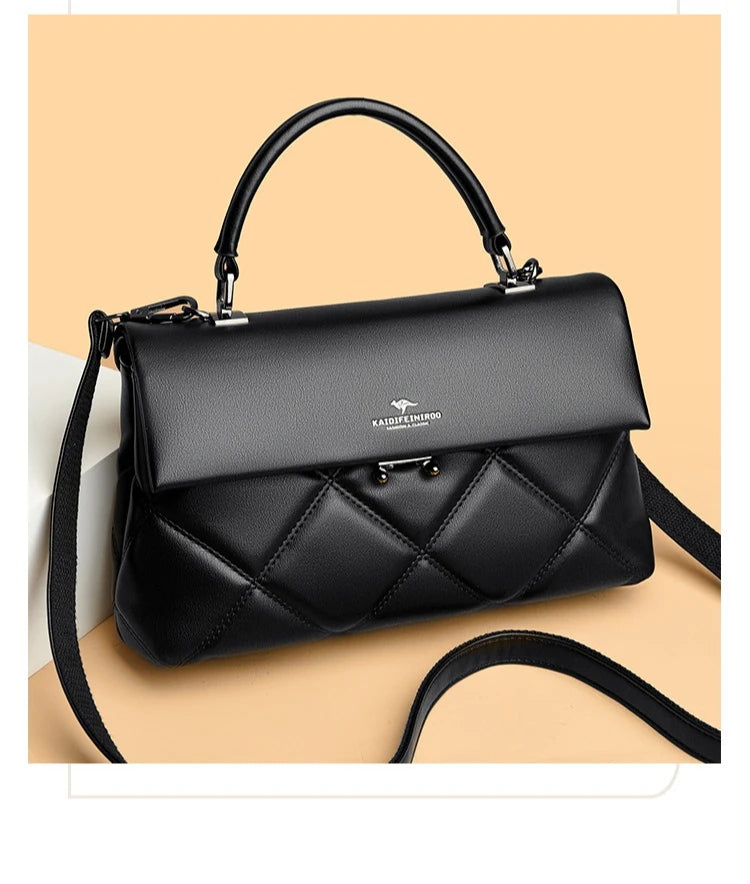 Sac pour femmes nouvelle tendance sacs à main coréens concepteur de luxe marque dames sacs à bandoulière en cuir souple mode polyvalent sacs à bandoulière