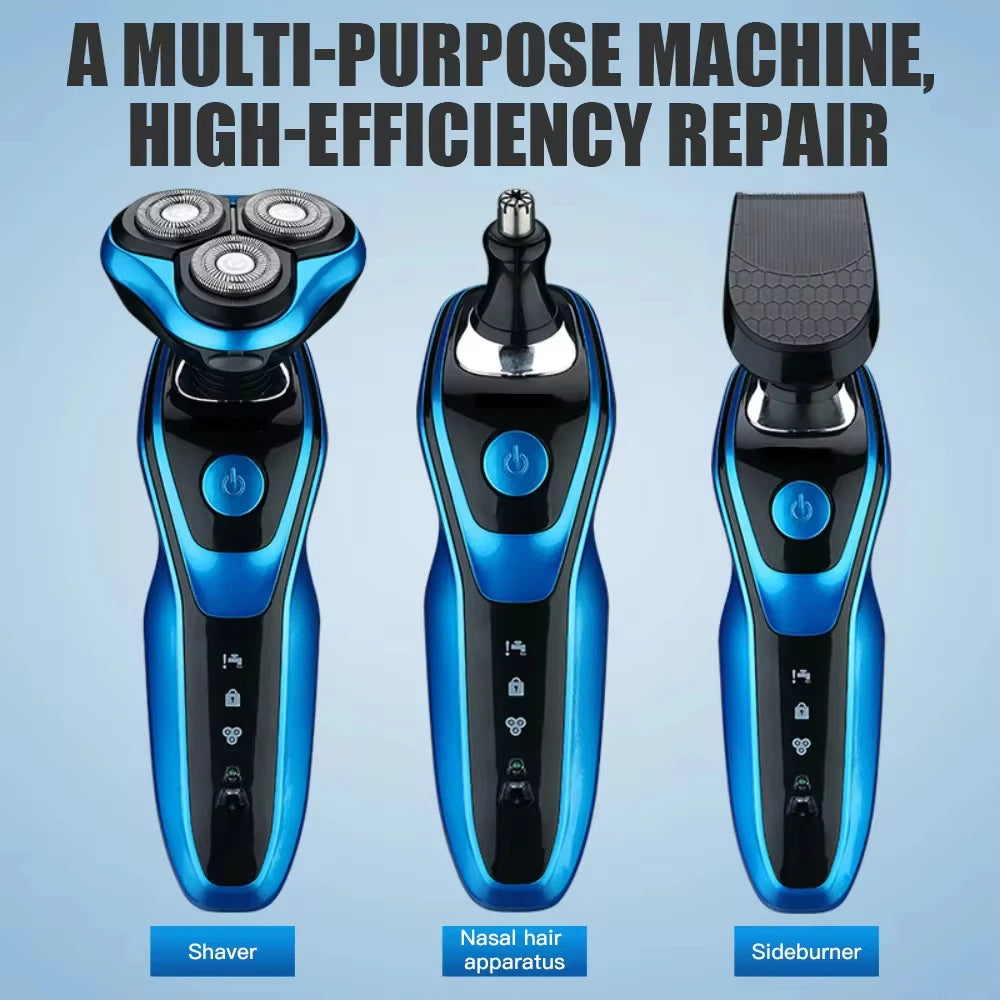 Xiaomi 5320s rasoir électrique 4D pour hommes tondeuse à cheveux électrique USB Rechargeable tondeuse à cheveux professionnelle coupe-cheveux humide sec