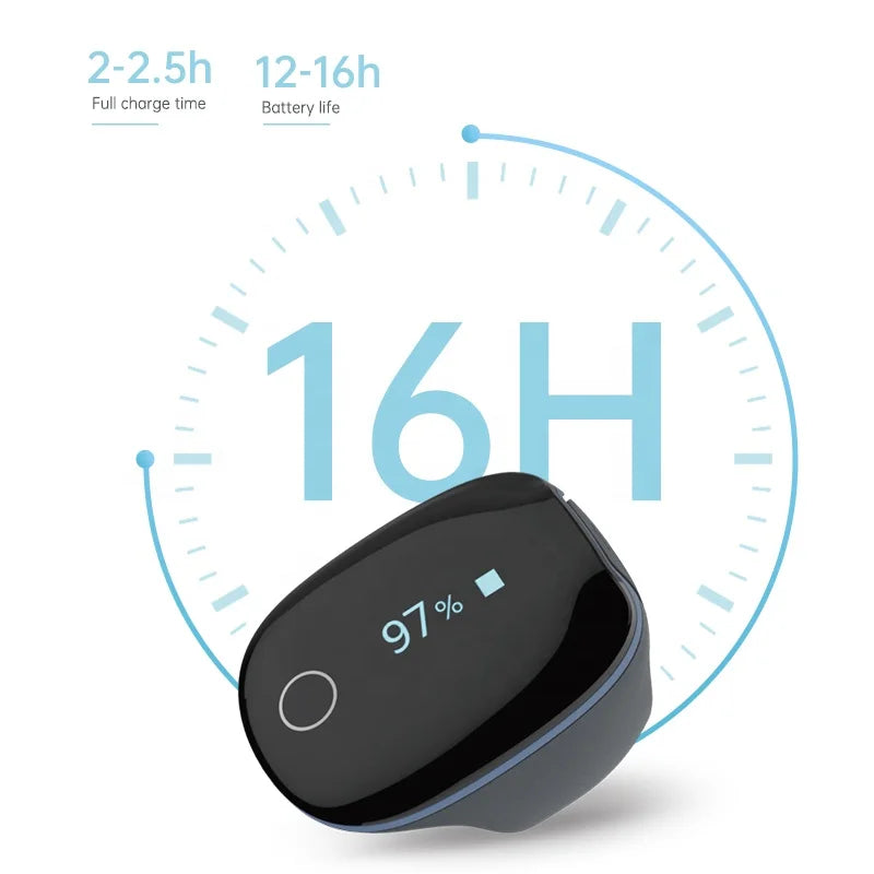 Oxymètre de sommeil Bluetooth Lepu, analyse de date, saturation en oxygène, appareil d'oxymétrie de nuit pendant le sommeil