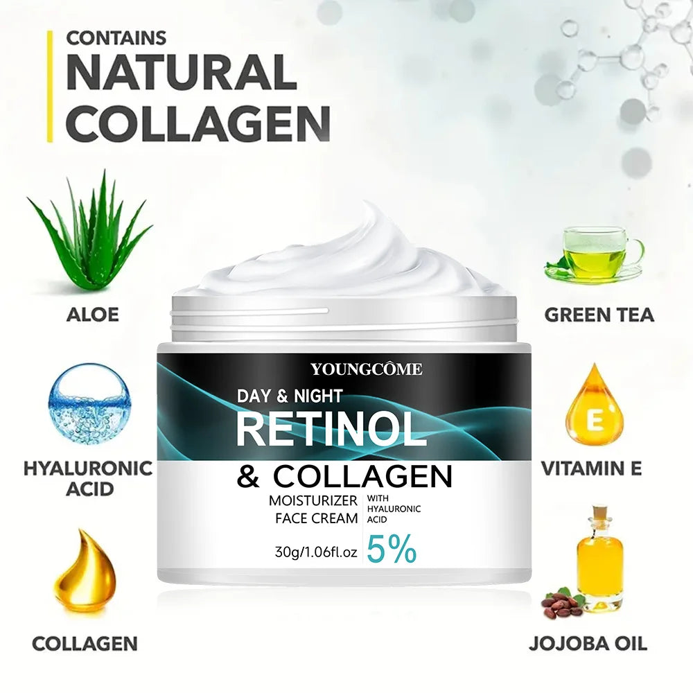 YOUNGCOcloser-Crème au rétinol pour améliorer titut de la peau, nourrissante et éclaircissante