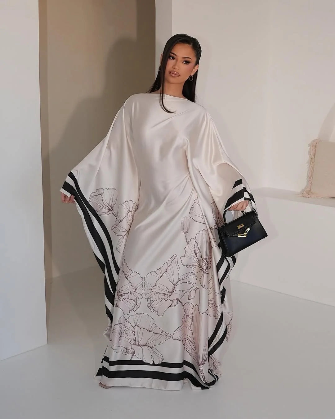 Ramadan Kebaya Muslim Abaya Damen Dubai Luxury Caftan African Dresses for Women Turkey Islam Moroccan Caftan Muslim Women's Dress