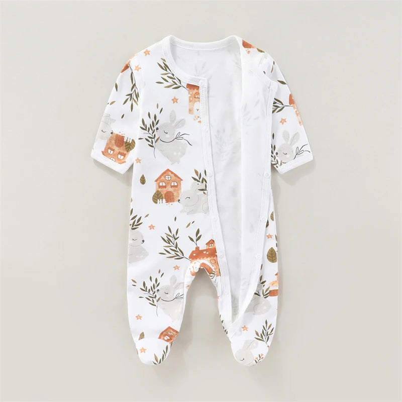 Vêtements pour nouveau-né, nouvelle collection automne hiver, body pour bébé fille, barboteuse d'été, combinaison douce pour garçons, vêtements pour enfants de 0 à 9 mois
