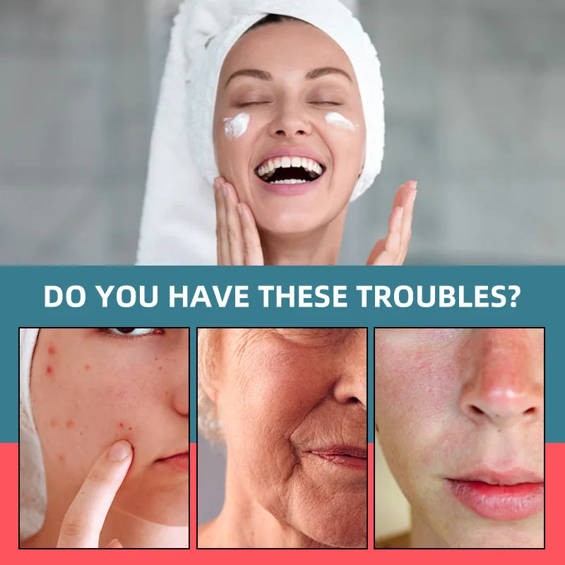 Crème pour le visage au rétinol, hydratante, raffermissante, éclaircissante, au collagène, à l'acide hyaluronique, produits de soins pour la peau, 50ml