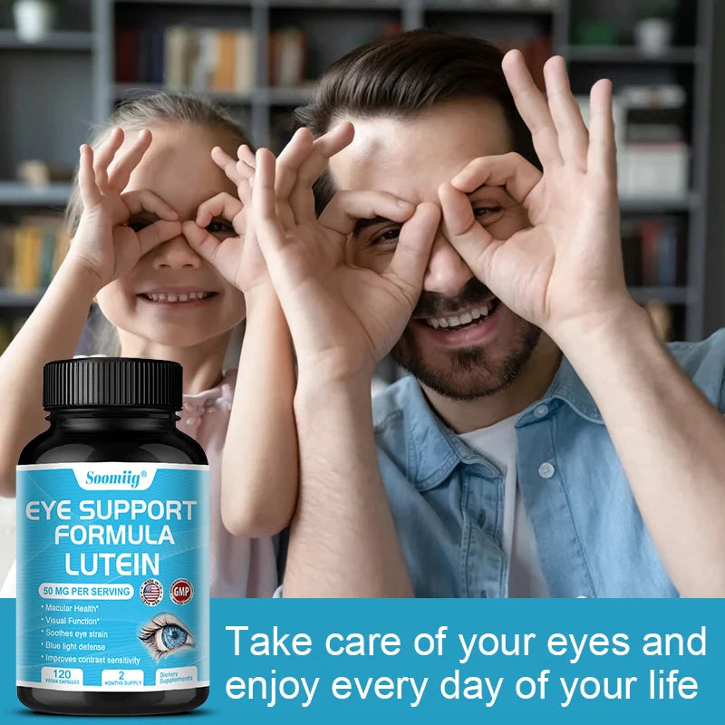 Capsules de lutéine-contient le zeaxanthine, maintenir la vision saine, améliore l'œdème oculaire, favorise la fonction visuelle, protéger la rétine