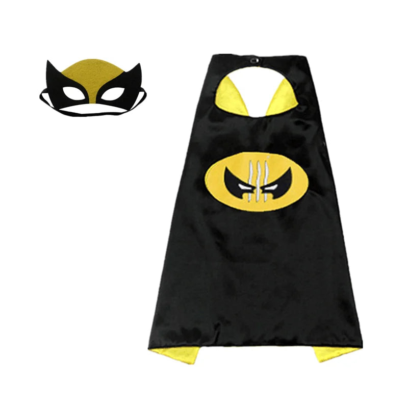 Capes de super-héros pour enfants de 3 à 10 ans, cadeaux pour garçons, Costumes habillés de dessin animé, fournitures de fête, cadeaux de pâques