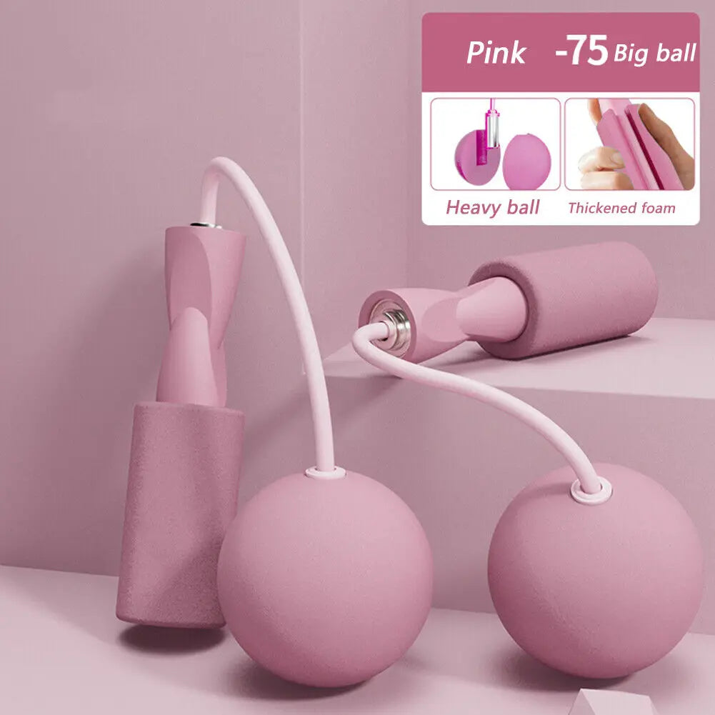 Avec balle lourde corde à sauter sans fil Yoga boxe sport et Fitness entraînement aérobic corde à sauter rapide Portable pour femme, homme