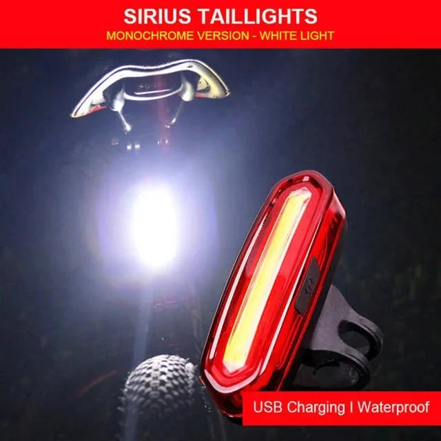 Feu arrière de vélo rechargeable par USB, LED rouge lumineuse, adapté à n'importe quel vélo/casque, facile à installer pour la sécurité du cyclisme