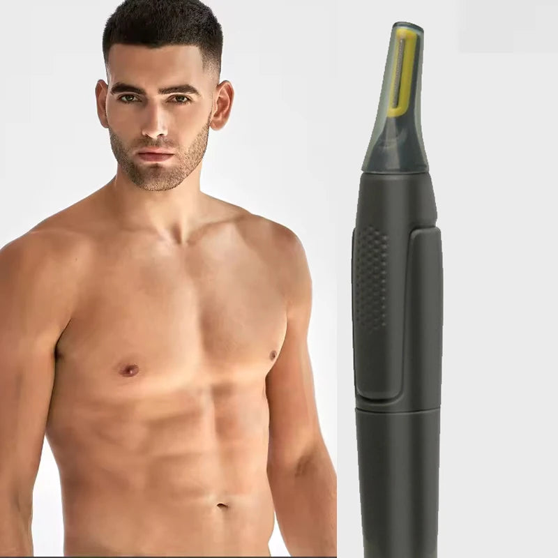 Rasoir électrique Portable pour hommes, tondeuse à sourcils et à barbe, pour le nez et les oreilles, usage domestique