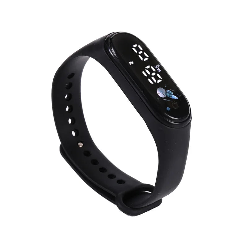 Kawaii montre intelligente pour enfants mode en plein air étanche sport enfants montres garçon filles montres numériques Silicone montre enfant