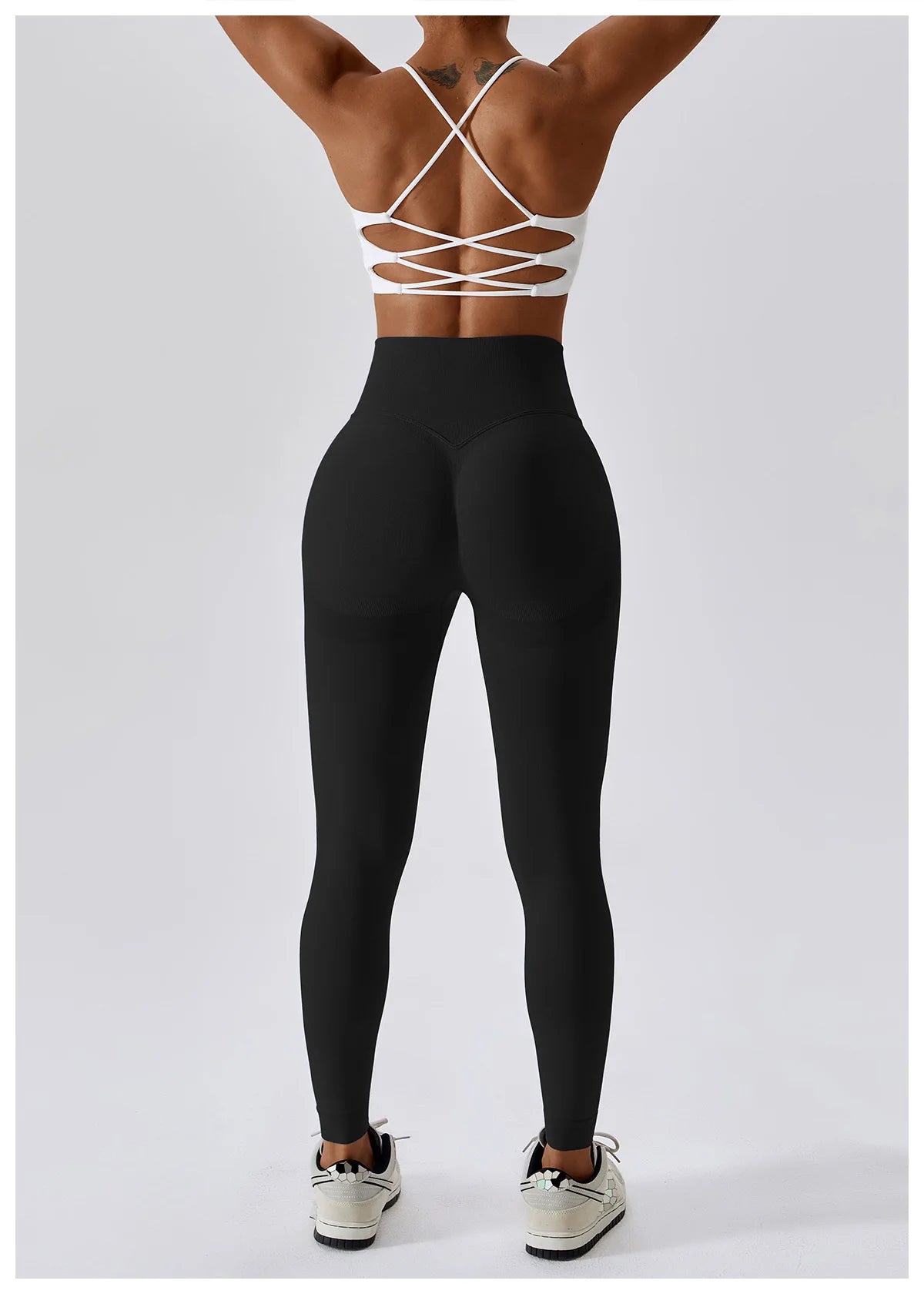 Leggings de Yoga femmes Fitness course taille haute pantalon mince Push Up Sport Scrunch fesses Legging gymnastique athlétique Jogging entraînement femme