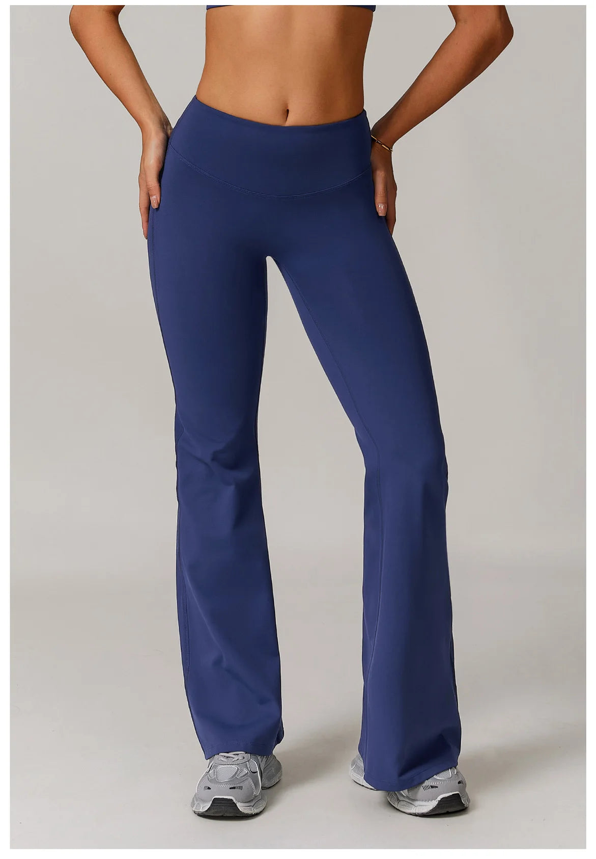 Taille haute pantalon à jambes larges Leggings femmes collants Fitness cloche-bas Yoga élastique Leggings Push Up gymnastique entraînement pantalon évasé