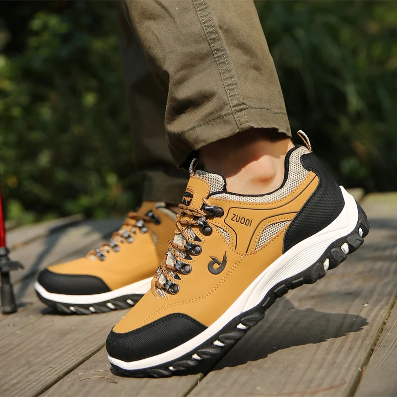 Men's leather shoes, casual men's shoes, sneakers for spring, autumn, winter, men's tennis shoes, lightweight walking shoes