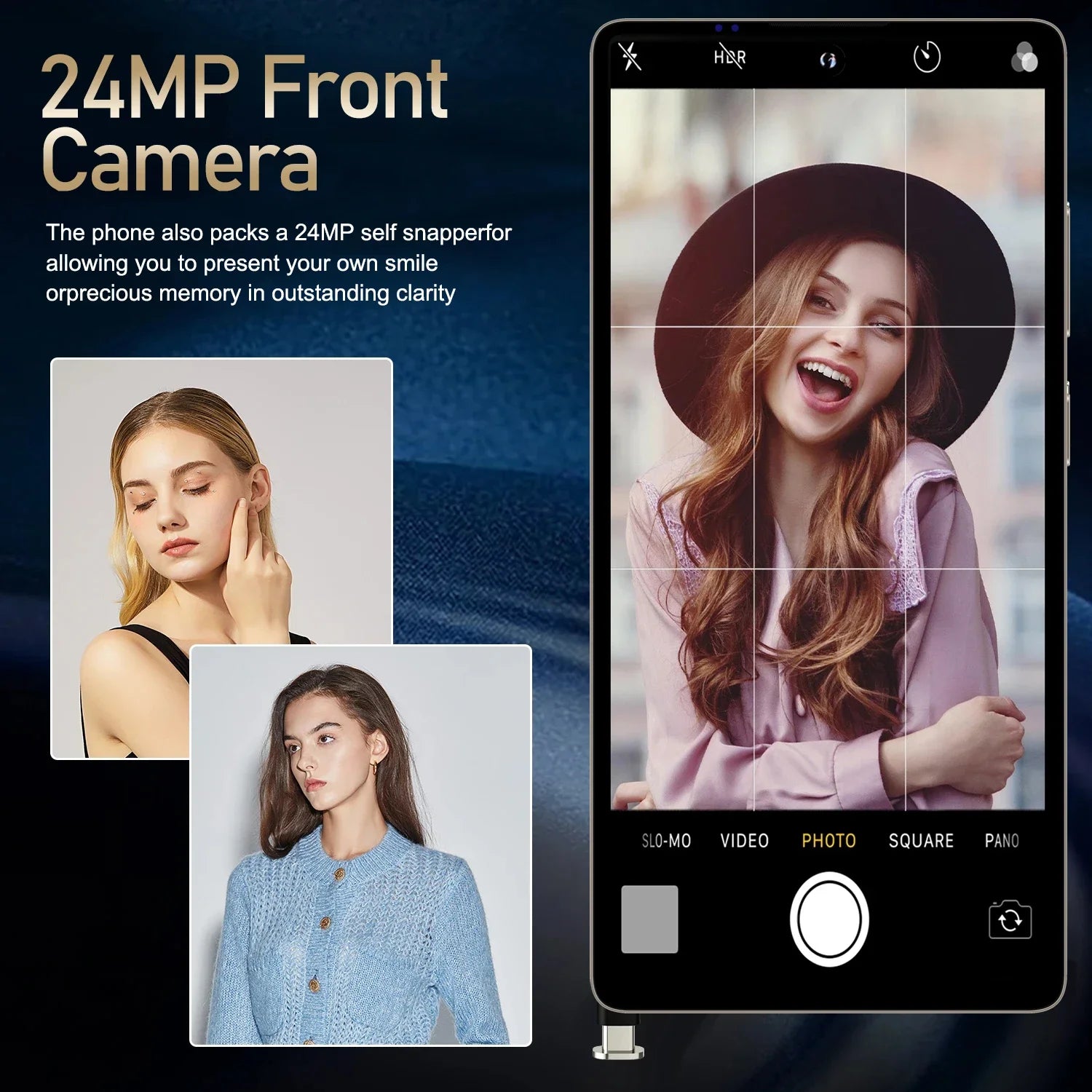 Vision mondiale S25 Ultra Smartphone 5G Android 12 8GB RAM 512GB ROM 6.8 pouces téléphone 1920x1080HD 24 + 48MP 4 5G réseau téléphones mobiles