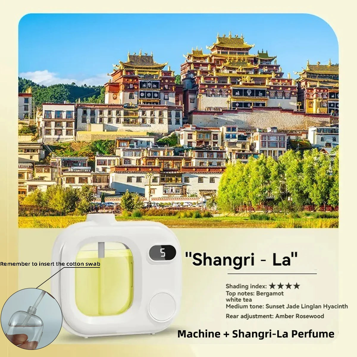 Aromatherapy diffuser, automatic fragrance sprayer for home, bedroom, and bathroom. Air freshener spray.