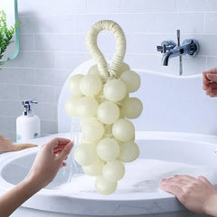 Barre de savon faite à la main, bouquets de raisin perlé, bain, lavage, nettoyage et boîte cadeau nourrissante, savon, Extraction de plantes, élimine la saleté douce