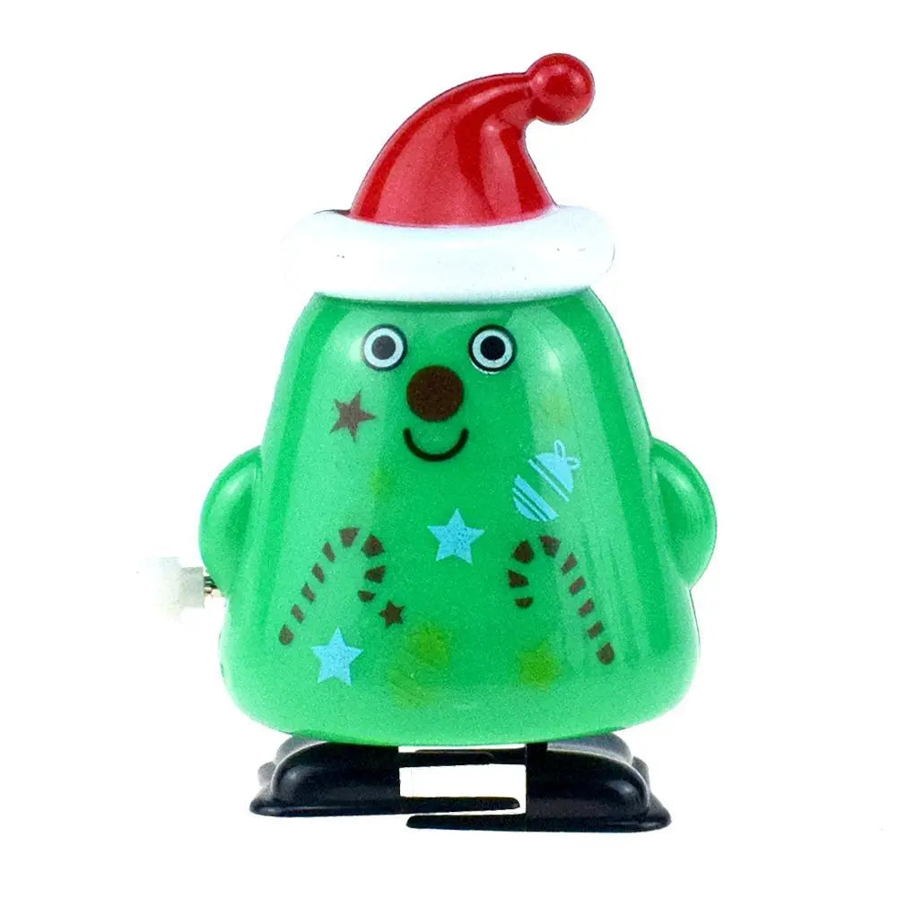 Jouets d'ornement de Noël pour enfants, père Noël sautant, wapiti, bonhomme de neige, fournitures de fête de la maternelle, cadeaux du Nouvel An