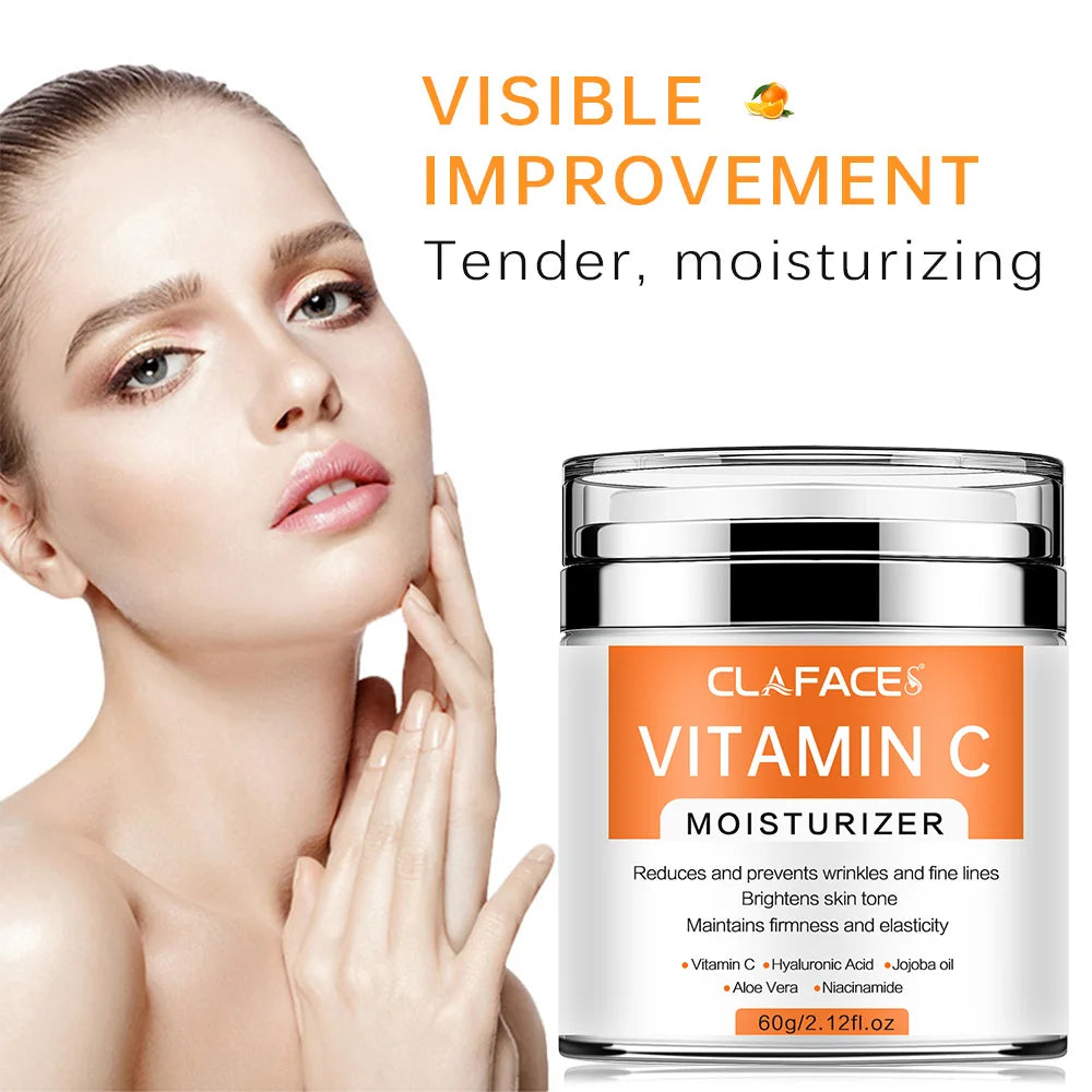 Crème pour le visage au rétinol Anti-rides Anti-âge hydratant acide hyaluronique vitamine C crème pour le visage soins de la peau crèmes blanchissantes pour le visage