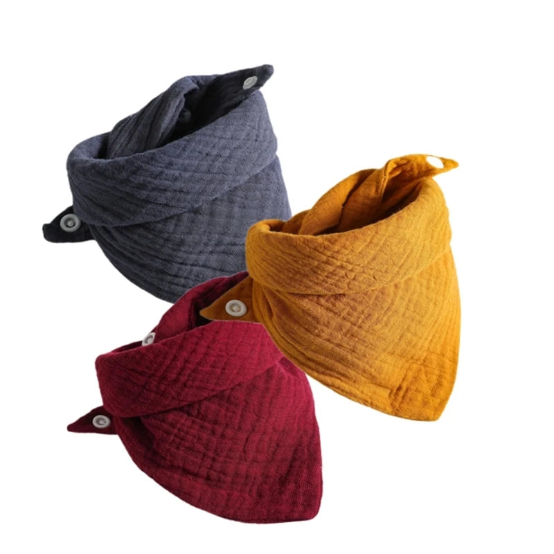 Bavoirs Bandana pour bébé, bavoirs bave pour garçons filles, bavoirs dentition unisexes, confortables absorbants, pour