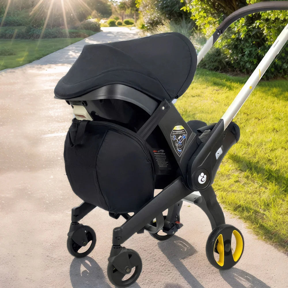 Sac de rangement pour siège de voiture de bébé, sac de courses compatible pour poussette Doona & FooFoo, sac à dos de voyage à bandoulière, accessoires de poussette pour bébé