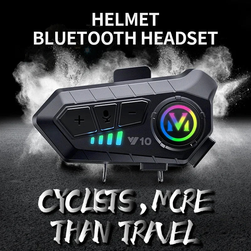 Bluetooth 5.3 casque casque sans fil mains libres appel téléphone Kit Moto étanche écouteur MP3 lecteur de musique haut-parleur pour Moto