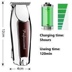 Tondeuse à cheveux tondeuse sans fil Rechargeable pour hommes toilettage professionnel électrique barbe Machine de coupe de cheveux bord tondeuse à cheveux