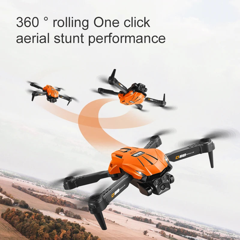 Xiaomi D88 Drone HD 8K double caméra photographie aérienne professionnelle flux optique vol stationnaire geste tir pliable quadrirotor ﻿