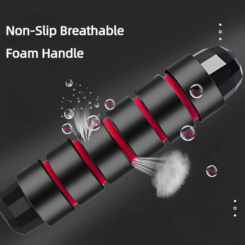1 pièces la nouvelle corde à sauter fil d'acier exercice de saut réglable saut Fitness entraînement entraînement équipement de Sport à domicile sans enchevêtrement